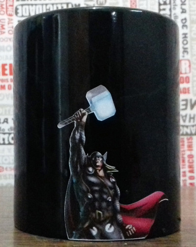 Caneca Mágica Thor - Marvel Comics - Mjolnir - Especial