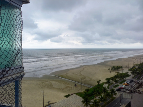 Apartamento A Venda Em Praia Grande Com Vista Para O Mar