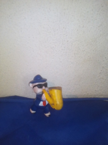 Figura Porky Pepsi,vintage 1994 Mide 5 Cm Warner Bros 