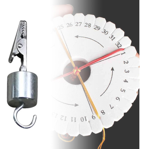 Conjunto De Acessórios Para Tricô Em 6 Cm Com Gancho