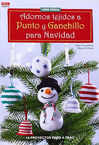 Adornos Tejidos A Punto Y Ganchillo Para Navidad - Vv Aa 