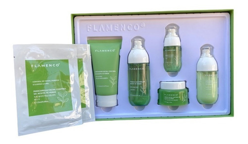 Pack Skincare Té Verde Limpiador Tónico Loción Crema