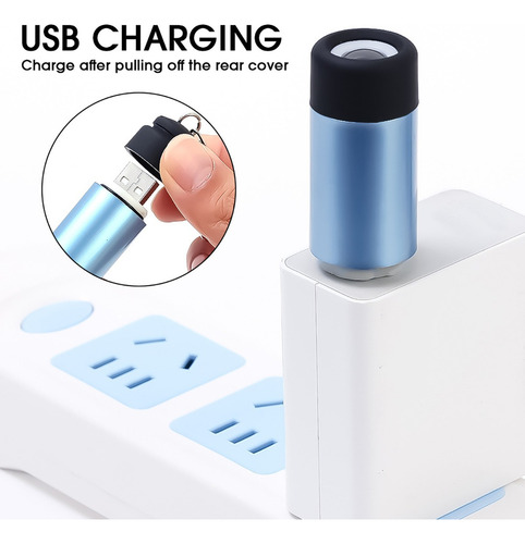Linterna Led Recargable Mini Led Por Linterna Usb
