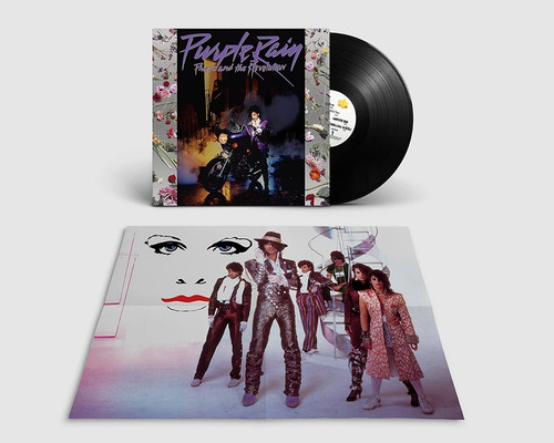 Prince Purple Rain Lp Vinilo180grs.+poster Imp.new En Stock