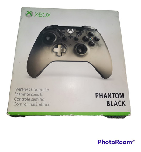 Control Microsoft Xbox One Phantom Black Special Edition (Reacondicionado)