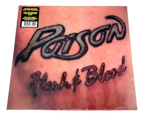 Vinilo Poison / Flash And Blood / Nuevo Sellado