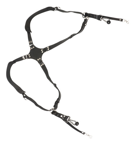 Arnés De Cámara, Correa De Cuero, Doble Hombro, Accesorios P