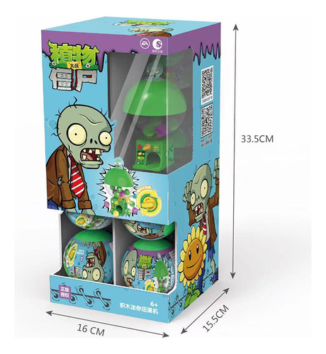 Accesorios De Juego Interactivo Plants Vs Zombies Mini Gasha