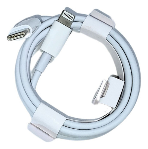 Cable Kolke Usb C A Para Lightning 27w 1 Metro Celular Color Blanco