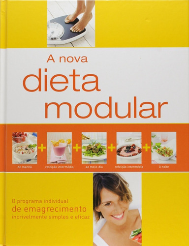 Livro A Nova Dieta Modular - Capa Dura