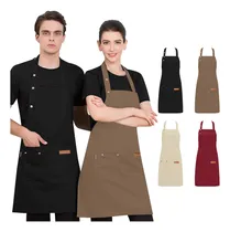 Comprar 2 Pzs Mandil Delantal Cocina Chef Multiusos Ajustable