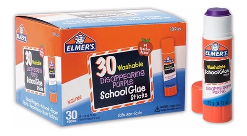 Imagen 1 de 3 de Barra Adhesiva Lavable Elmers School Glue X 22gr 