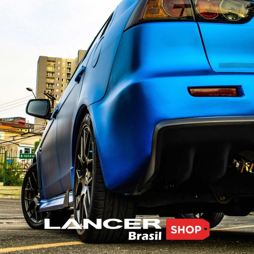 Imagem 5 de 10 de Par De Saia Lateral Em Alumínio Mitsubishi Lancer Shop Br