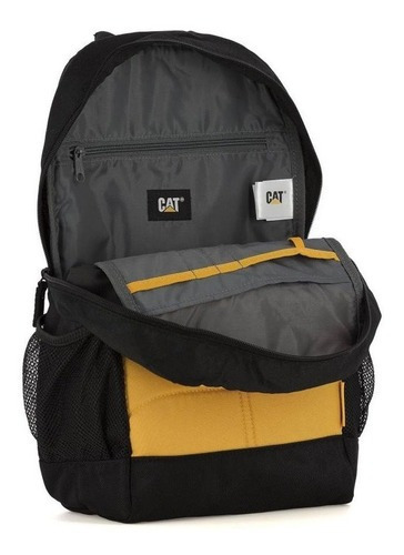 Backpack Cat Unisex Negro/amarillo 83431-12