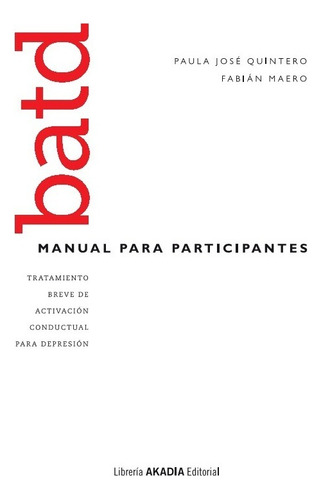 Batd Manual Para Participantes - Quintero / Maero