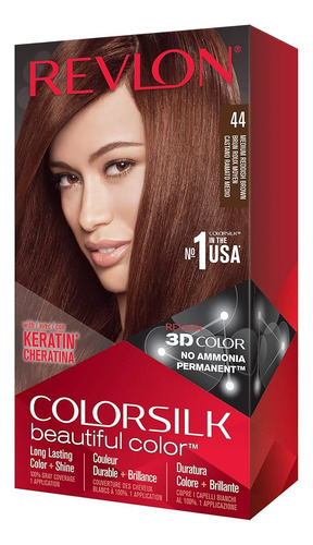 Revlon Colorsilk Beautiful Color, Tinte Permanente Con Quera