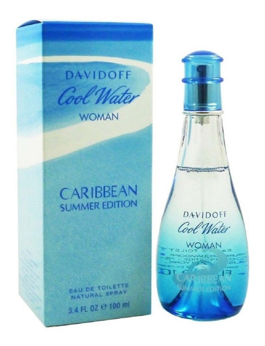 Cool Water Caribbean Summer Edition 100ml , Sellado!! Volumen De La Unidad 100 Ml