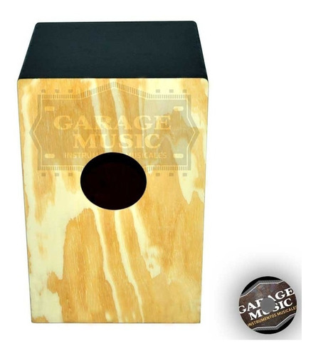 Cajon Peruano Dual Flamenco Bordona Skull Percusión Cd Curso