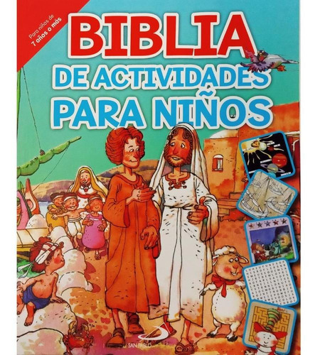 Biblia Para Niños Con Actividades Para 7 Años O Más
