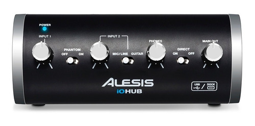 Alesis Hub Interface De Audio Usb Profesional 24 Bits