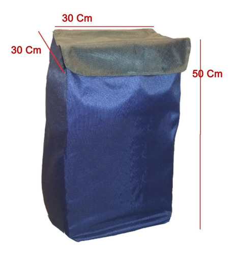 Imagen 2 de 5 de Bolsa Lona Repuesto Chango Carrito Changuito Simple Sabelcor