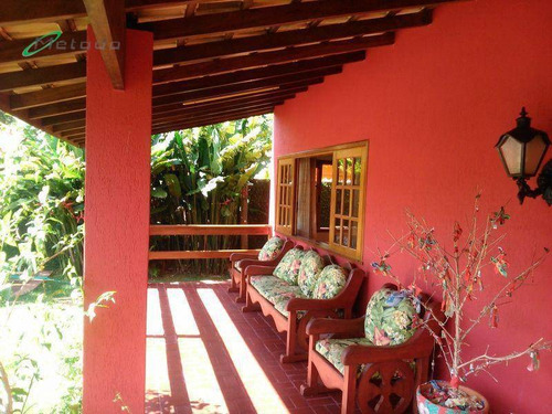 Chácara Com 4 Dormitórios À Venda, 2100 M² Por R$ 2.800.000,00 - Itaoca - Guararema/sp - Ch0006