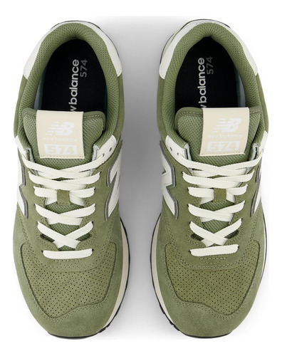 Zapatillas Urbanas Hombre New Balance 574 Verde