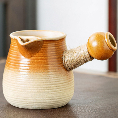 For Tetera De Cerámica Rústica Para Hervir Agua 380ml