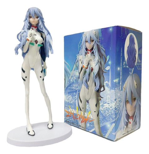 Evangelion Rei Ayanami Acción Figura Modelo Juguete Regalo A