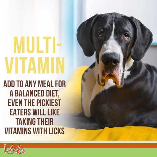 Licks Multivitamínico Perros Vitaminas C D Calcio 30 Usos Pa