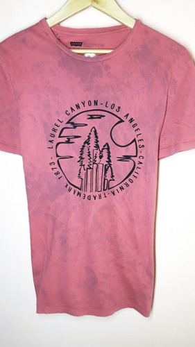 Remera Los Angeles Pink Levis