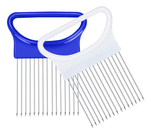 2 Soporte Para Cebolla Ruooson Cortar Punta Acero Inoxidable