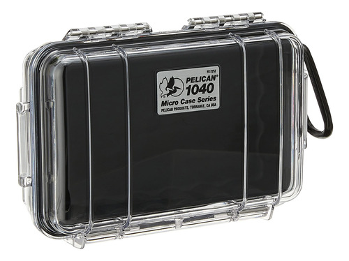 Funda Pelican 1040 Micro Para iPhone 4 Resistente Al Agua, Color Negro