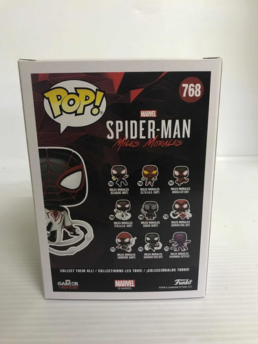 Miles Morales Track Suit 768 Spider-man Gameverse Funko Pop