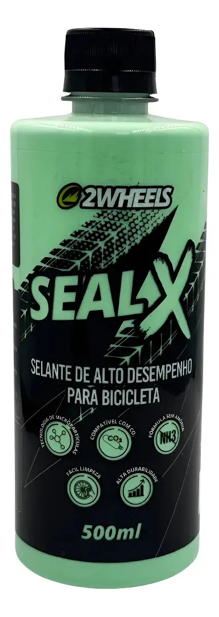 Selante Bike Seal X Tubeless/câmara Co2 Compatível 500ml