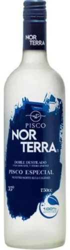 Aguardiente Pisco Nor Terra 750 Ml