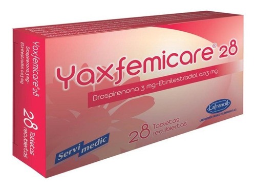 Yaxfemicare 28 Comp  | Anticonceptivas