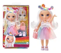 Comprar Muñeca Littles Opal Raine Unicornio Mágico Rainbow High