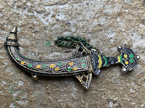 Vintage Espada Toledana Broche (Usado)