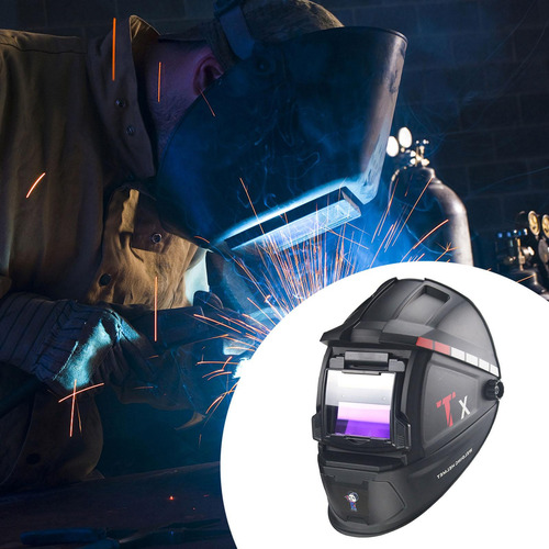 3 Casco De Soldadura Con Oscurecimiento Automático Amplio