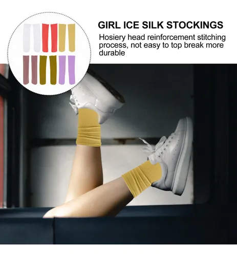 6 Pares De Calcetines Elásticos De Verano Para Mujer, Calcet