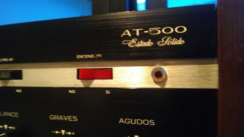 Amplificador Audinac At500 Estado Sólido Original Excelente.