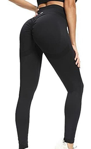 Pantalones De Yoga Cintura Alta Para Mujer Leggings Talla L