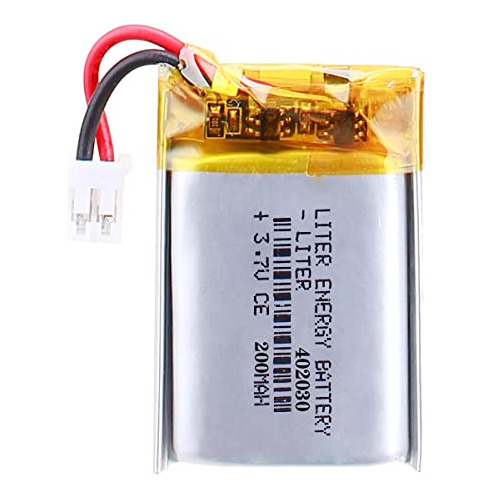 Batería Lipo 3.7v 200mah 402030 Recargable De Polímer...