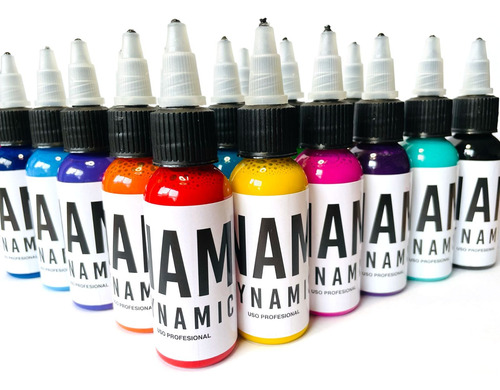 Tinta Nacional Nam Dynamic Tattoo Colors 1oz A Eleccion