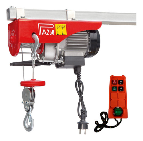 Aparejo Electrico Malacate 250kg 12m Control Inalámbrico Rex