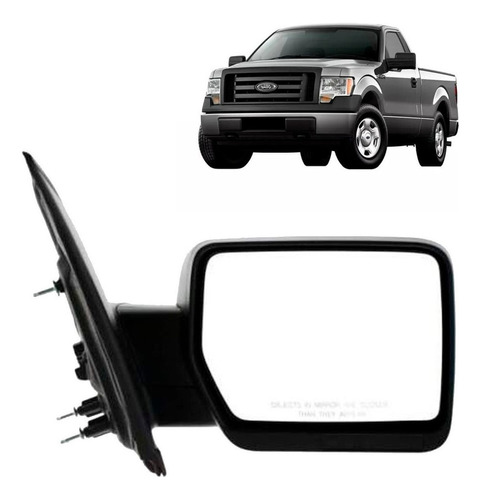 Espejo Eléctrico Para Ford F150 2009 2014 Izquierdo