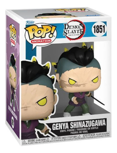 Funko Pop! Animation #1851 - Demon Slayer: Genya Shinazugawa