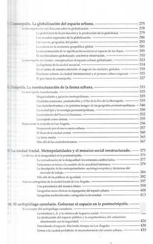 Postmetrópolis Estudios Ciudades Y Regiones / Edward W. Soja (Usado)