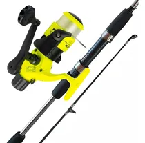 Comprar Combo Pesca Variada Caña 2 Tramos Reel 6 Rulem Con Tanza 040